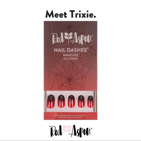 Red Aspen Nail Dashes - Trixie or Treat - Picture 4 of 5